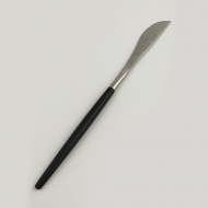 Нож столовый Lounge черная матовая ручка P.L.