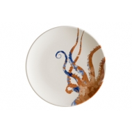 Тарелка d=250 мм. Аквелис осьминог, форма Гурмэ Bonna /1/12/