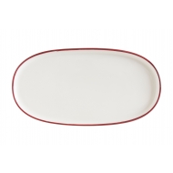 Блюдо овальное 210*100 мм. Линеа Бургундия, форма Хюгге Bonna /1/12/1116/ Блюдо овальное 210*100 мм. Линеа Бургундия, форма Хюгге Bonna /1/12/1116/