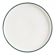 Тарелка d=220 мм. Линеа Зеленый, форма Хюгге Bonna /1/6/558/ Тарелка d=220 мм. Линеа Зеленый, форма Хюгге Bonna /1/6/558/