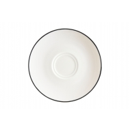 Блюдце d=160 мм. Линеа Черный (чашка 78001,77848,78002), форма Гурмэ Bonna /1/6/1848/ Блюдце d=160 мм. Линеа Черный (чашка 78001,77848,78002), форма Гурмэ Bonna /1/6/1848/