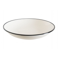 Тарелка d=200 мм. глубокая 500 мл. h=40 мм. Линеа Черный, форма Гурмэ Bonna /1/12/900/ Тарелка d=200 мм. глубокая 500 мл. h=40 мм. Линеа Черный, форма Гурмэ Bonna /1/12/900/