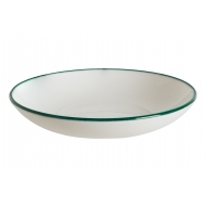 Тарелка d=230 мм. глубокая 1000 мл. h=45 мм. Линеа Зеленый Bonna /1/12/ Тарелка d=230 мм. глубокая 1000 мл. h=45 мм. Линеа Зеленый Bonna /1/12/