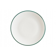 Тарелка d=230 мм. Линеа Зеленый, форма Гурмэ Bonna /1/12/900/ Тарелка d=230 мм. Линеа Зеленый, форма Гурмэ Bonna /1/12/900/