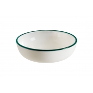 Салатник d=140 мм. 350 мл. h=50 мм. штабелир. Линеа Зеленый, форма Хюгге Bonna /1/12/ Салатник d=140 мм. 350 мл. h=50 мм. штабелир. Линеа Зеленый, форма Хюгге Bonna /1/12/