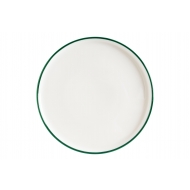 Тарелка d=280 мм. Линеа Зеленый, форма Хюгге Bonna /1/12/ Тарелка d=280 мм. Линеа Зеленый, форма Хюгге Bonna /1/12/