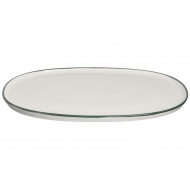 Блюдо овальное 340*230 мм. Линеа Зеленый, форма Хюгге Bonna /1/6/534/ Блюдо овальное 340*230 мм. Линеа Зеленый, форма Хюгге Bonna /1/6/534/