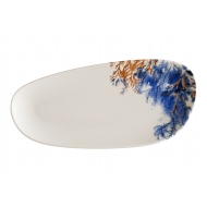 Блюдо для подачи 360*160 мм. Аквелис, форма Ваго Bonna /1/12/ Блюдо для подачи 360*160 мм. Аквелис, форма Ваго Bonna /1/12/