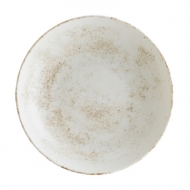 Тарелка глубокая 230 мм, матовый белый Nacrous