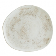 Тарелка плоская 290 мм, матовый белый Nacrous