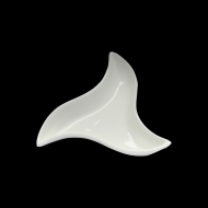 Менажница 140мм Треугольник слоновая кость Chan Wave Classic