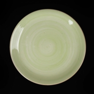 Тарелка d=255 мм. мелкая зеленая Corone Natura