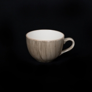 Чашка 95 мл. кофейная серо-коричневая Corone Natura
