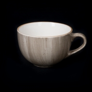 Чашка 320 мл. чайная серо-коричневая Corone Natura