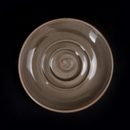 Блюдце d=150 мм. серо-коричневое Corone Natura