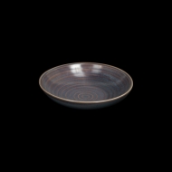 Тарелка для пасты d=200 мм. 800 мл. сине-коричневый "Corone Terra"