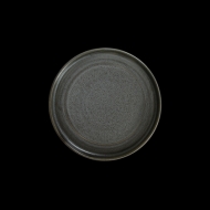 Тарелка с бортами d=180 мм. серый "Corone Urbano"