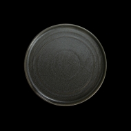 Тарелка с бортами d=225 мм. серый "Corone Urbano"