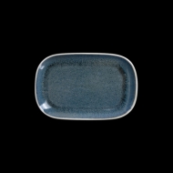Блюдо прямоугольное 200х135 мм. голубой "Corone Oceano"