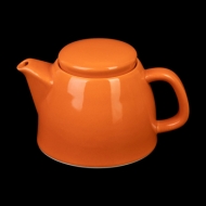Чайник заварочный 500мл с фильтром, оранжевый "Corone Gusto"