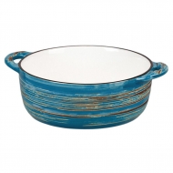 Чашка для супа d=145 мм. h=55 мм. 580 мл. Texture Dark Blue Lines P.L.
