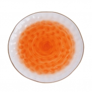 Тарелка 270 мм оранжевая фарфор "The Sun Eco" P.L. Proff Cuisine [4]