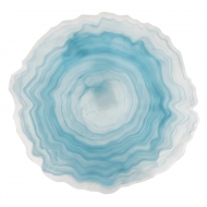 Тарелка d=270 мм h=20 мм Blue Sunset матовое стекло P.L. Proff Cuisine [6]