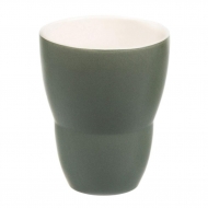 Чашка 500 мл темно-зеленая Barista-Macarons