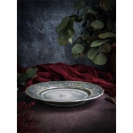 Тарелка мелкая d 23 см h 2 см, фарфор, Vintage/4