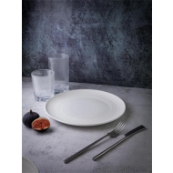 Тарелка мелкая d 26,5 см h 2,5 см, фарфор, Linea/4