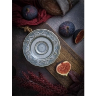 Блюдце d 12,5 см h 1,6 см, фарфор, Vintage (для чашки CDF VN 10)/6 Блюдце d 12,5 см h 1,6 см, фарфор, Vintage (для чашки CDF VN 10)/6