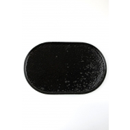 Тарелка овальная 32см Black Moss