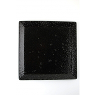 Тарелка квадратная 27см Black Moss