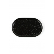 Тарелка овальная 18см Black Moss