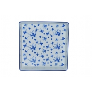 Тарелка квадратная 15 см Blue Passion