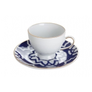 Кофейная пара 80 мл (чашка с ручкой, блюдце) ds.7 Morocco