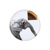 Тарелка мелкая 20 см Wild Life Elephant