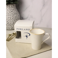 Кружка Porland Seasons 340 мл, бежевая, подарочная упаковка