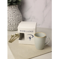 Кружка Porland Seasons 260 мл, серая, подарочная упаковка