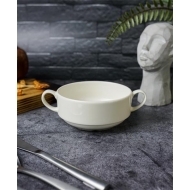 Чашка суповая с ручками d 11 см Seasons white, Porland