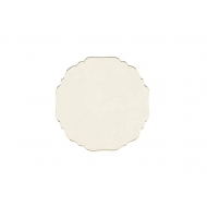 Тарелка мелкая 17 см Tide Gold