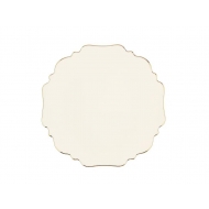 Тарелка мелкая 27 см Tide Gold