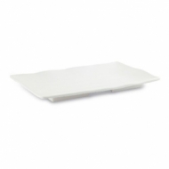 Тарелка прямоугольная 25,5*18,5 см. "Белый"