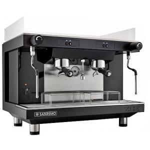 Кофемашина Sanremo Zoe SAP Tall 2 гр. высокие группы, черная