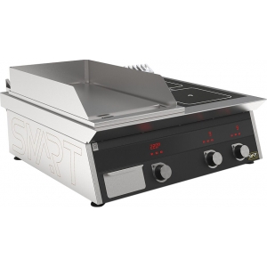 Плита индукционная комбинированная SMART INDUCTION K74-3PKB (с грилем)