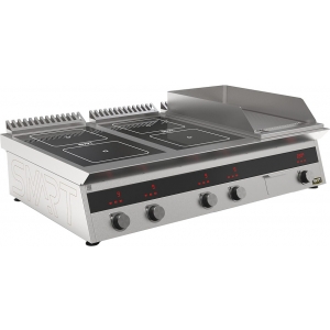 Плита индукционная комбинированная SMART INDUCTION K96-5KRN (с грилем)