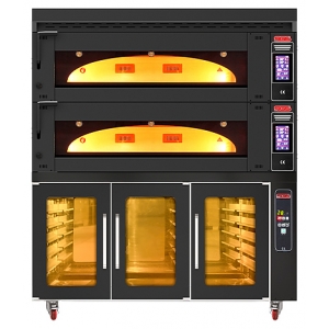 Печь подовая SGS MT/1200/2 с расстоечным шкафом