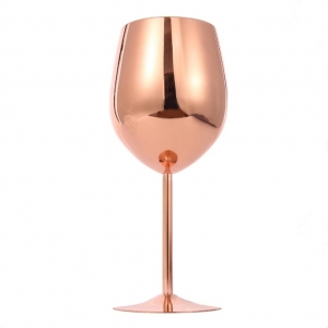 Рюмка коктейльная 530 мл "Wine" d 9,5/7,5 см h21 см нерж. медный цвет B'Guys P.L.- Barbossa