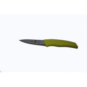 Нож для овощей 100/200 мм. салатовый I-TECH Icel