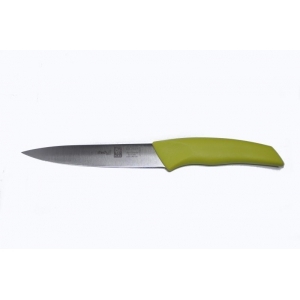 Нож кухонный 150/260 мм. салатовый I-TECH Icel